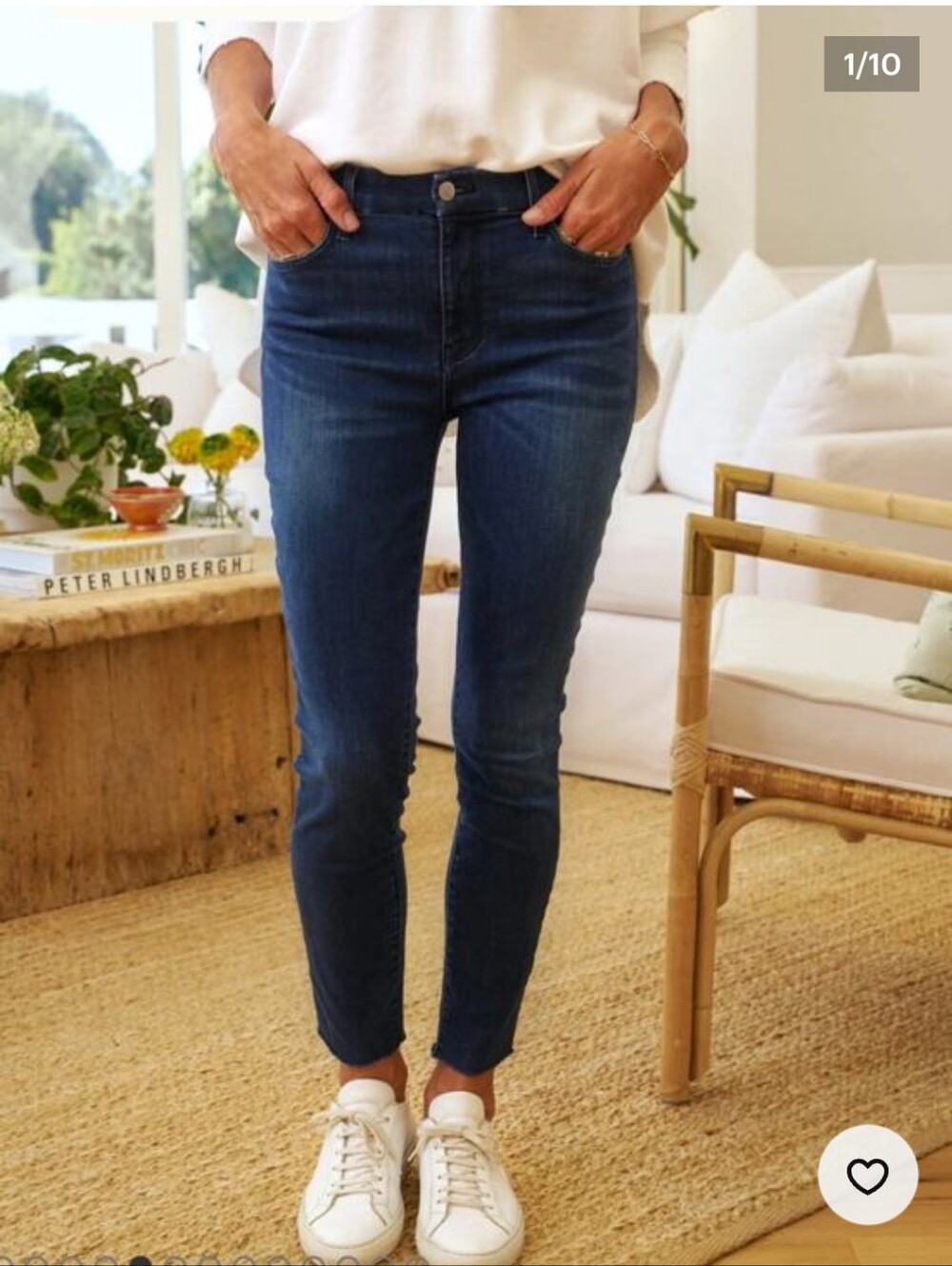 Frank & Eileen Sligo Dark Wash High Rise Skinny Jeans Size 30